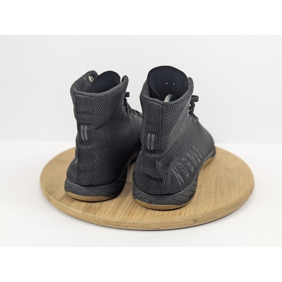 Nobull Outwork High Top Shoes Mens 12.5 Black Gum Gym Workout Athletic Sneakers - Picture 4 of 11